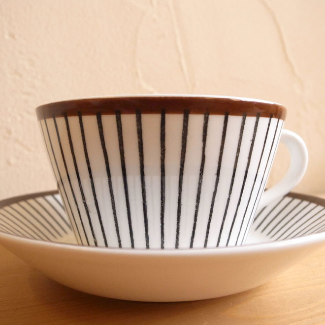 Stig Lindberg/スティッグ・リンドベリ　スピサ・リブ　ティーカップ＆ソーサー サブ画像2