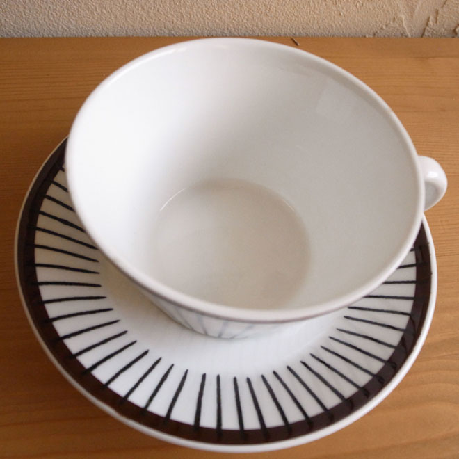Stig Lindberg/スティッグ・リンドベリ　スピサ・リブ　ティーカップ＆ソーサー サブ画像1