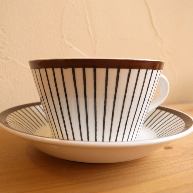 Stig Lindberg/スティッグ・リンドベリ　スピサ・リブ　ティーカップ＆ソーサー サブ画像2