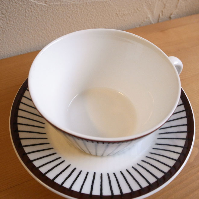 Stig Lindberg/スティッグ・リンドベリ　スピサ・リブ　ティーカップ＆ソーサー サブ画像1