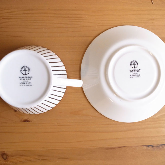 Stig Lindberg/スティッグ・リンドベリ　スピサ・リブ　ティーカップ＆ソーサー サブ画像4