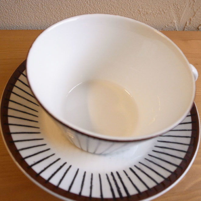 Stig Lindberg/スティッグ・リンドベリ　スピサ・リブ　ティーカップ＆ソーサー サブ画像1