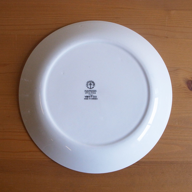 Stig Lindberg / スティッグ・リンドベリ グスタフスベリ Spisa Ribb / スピサリブ ランチプレート サブ画像3