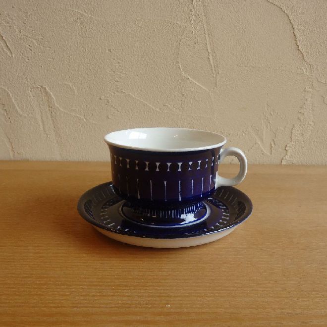 Ulla Procope / ウラ・プロコッペ ARABIA  ヴァレンシアシリーズ　ティーカップ&ソーサー メイン画像