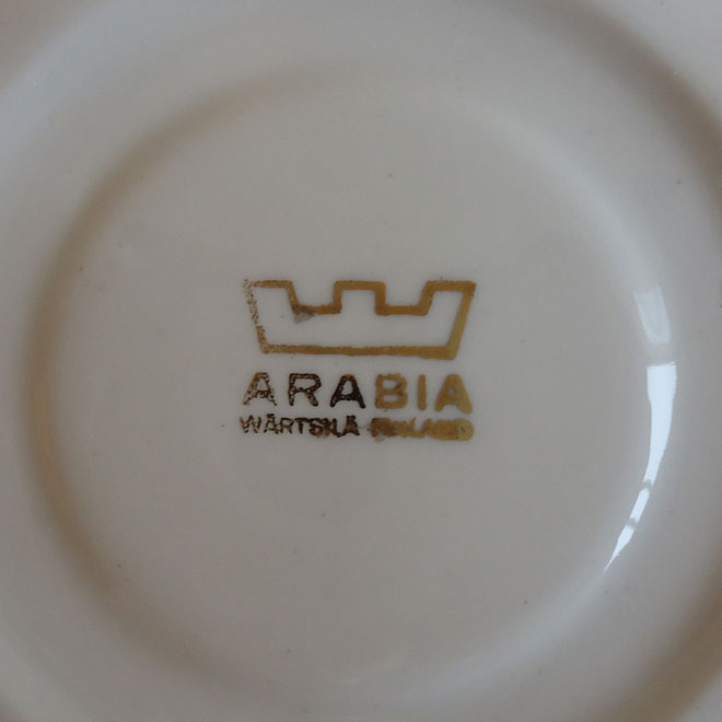 Kaj Franck / カイ・フランク ARABIA  コーヒーカップ＆ソーサー サブ画像4