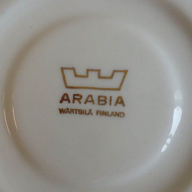 Kaj Franck / カイ・フランク ARABIA  コーヒーカップ＆ソーサー サブ画像4