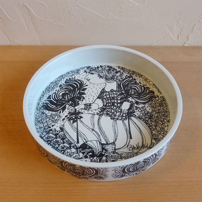 Bjorn Wiinblad / ビョルン・ウィンブラッド 二モール  トレイ【27ｃｍ】 サブ画像2