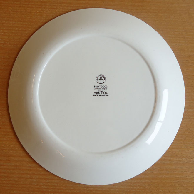 Stig Lindberg / スティッグ・リンドベリ グスタフスベリ  スピサリブシリーズ　プレート【21ｃｍ】 サブ画像4