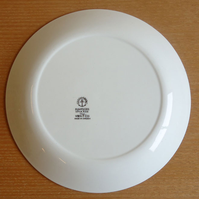 Stig Lindberg / スティッグ・リンドベリ グスタフスベリ  スピサリブシリーズ　プレート【21ｃｍ】 サブ画像4