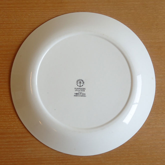 Stig Lindberg / スティッグ・リンドベリ グスタフスベリ  スピサリブシリーズ　プレート【21ｃｍ】 サブ画像4
