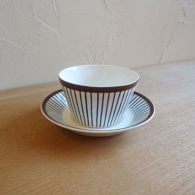 Stig Lindberg / スティッグ・リンドベリ　スピサ・リブ   ティーカップ＆ソーサー サブ画像2