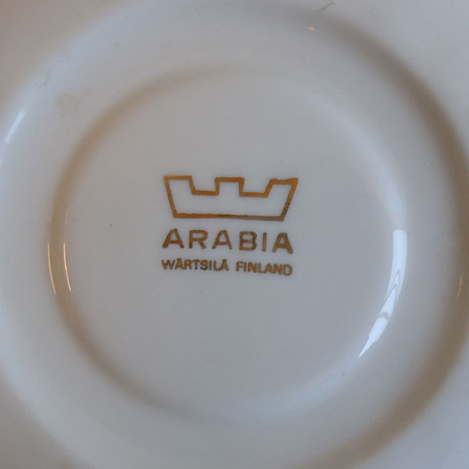 Kaj Franck / カイ・フランク ARABIA  コーヒーカップ＆ソーサー サブ画像4