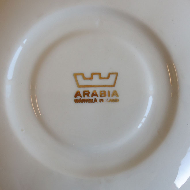 Kaj Franck / カイ・フランク ARABIA  コーヒーカップ＆ソーサー サブ画像4