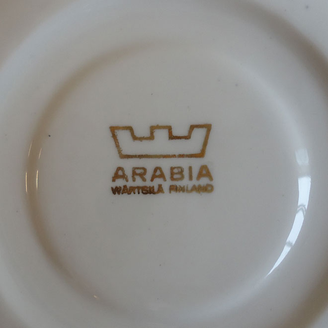 Kaj Franck / カイ・フランク ARABIA  コーヒーカップ＆ソーサー サブ画像4