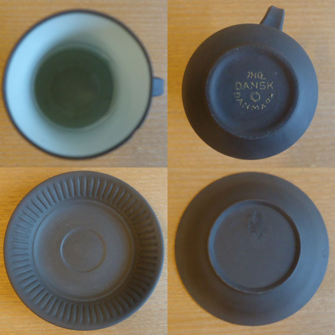 Jens.H.Quistgaard / イェンス・クイストゴー ダンスク  フレームストーン　カップ＆ソーサー サブ画像3