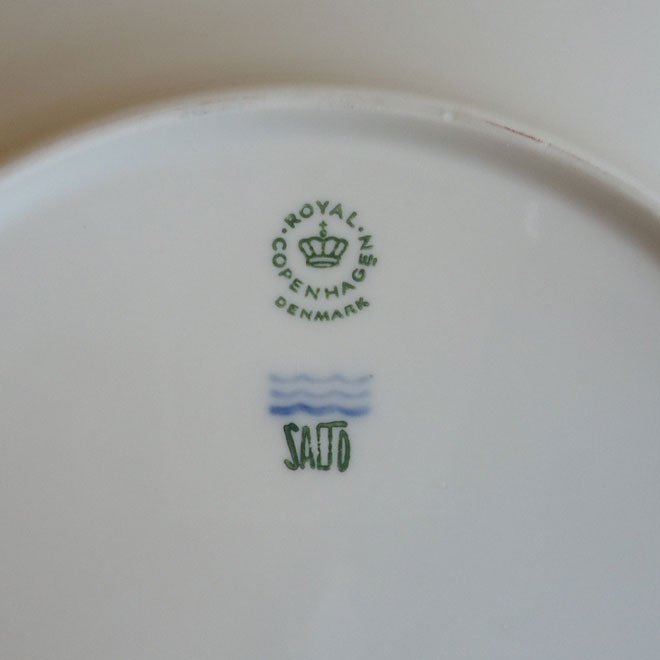Axel Salto / アクセル・サルト ロイヤル・コペンハーゲン  プレート【25ｃｍ】 サブ画像5