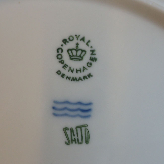 Axel Salto / アクセル・サルト ロイヤル・コペンハーゲン  プレート【25ｃｍ】 サブ画像5
