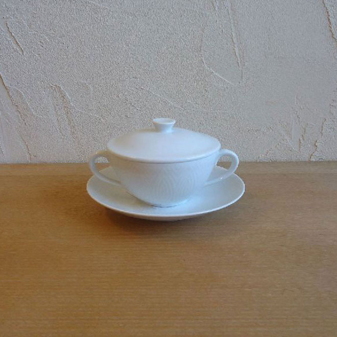 Axel Salto / アクセル・サルト ロイヤル・コペンハーゲン  スープカップ＆ソーサー メイン画像