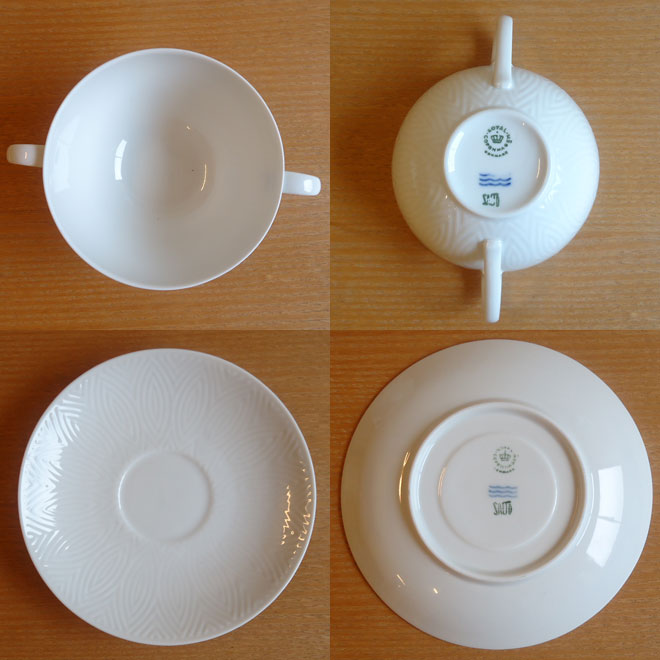 Axel Salto / アクセル・サルト ロイヤル・コペンハーゲン  スープカップ＆ソーサー サブ画像4