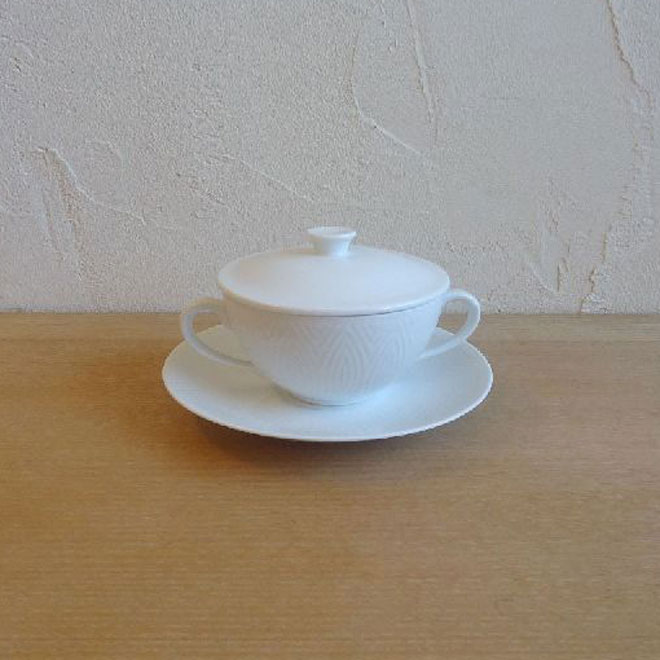 Axel Salto / アクセル・サルト ロイヤル・コペンハーゲン  スープカップ＆ソーサー メイン画像