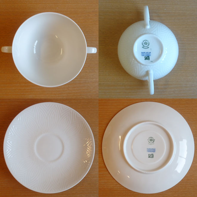 Axel Salto / アクセル・サルト ロイヤル・コペンハーゲン  スープカップ＆ソーサー サブ画像4