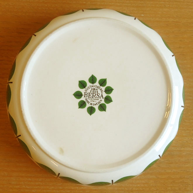 Stig Lindberg / スティッグ・リンドベリ グスタフスベリ  ベルサシリーズ　ディーププレート サブ画像4