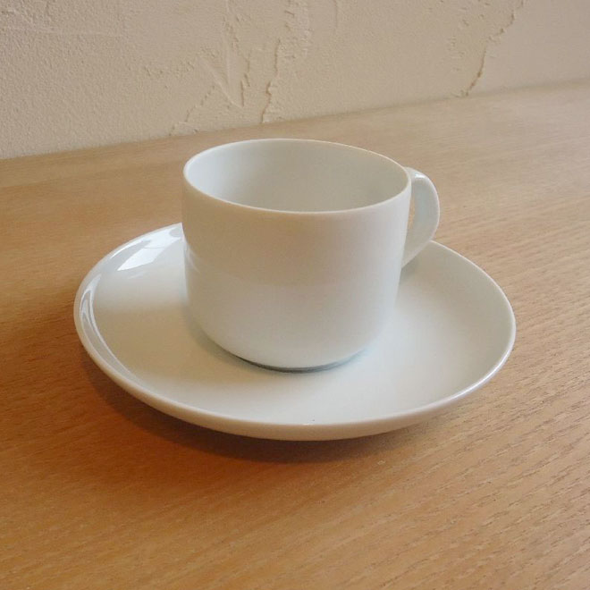 Henning Koppel / ヘニング・コッペル B&G　ホワイトコッペル  コーヒーカップ＆ソーサー サブ画像2