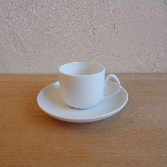Henning Koppel / ヘニング・コッペル B&G　ホワイトコッペル  コーヒーカップ＆ソーサー メイン画像