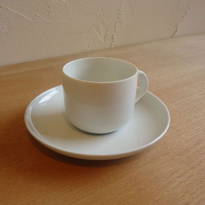 Henning Koppel / ヘニング・コッペル B&G　ホワイトコッペル  コーヒーカップ＆ソーサー サブ画像2