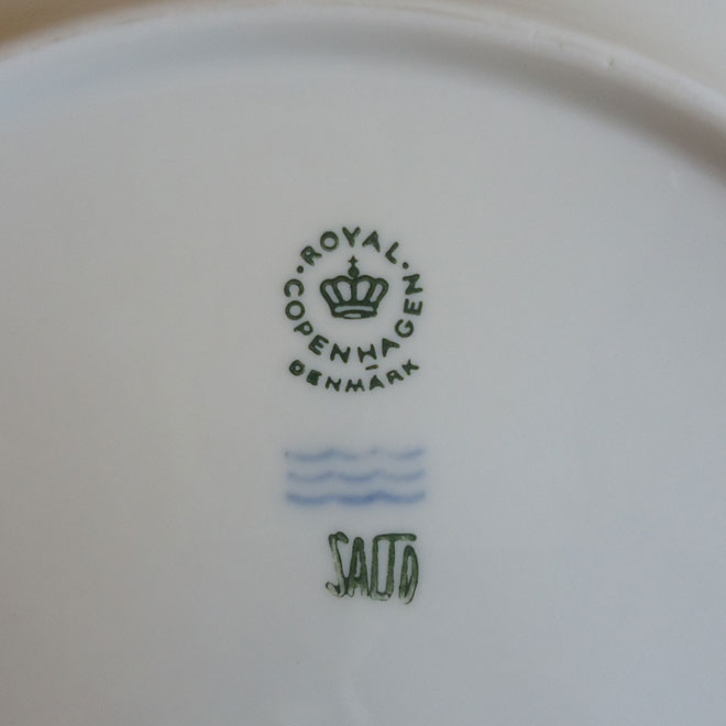 Axel Salto / アクセル・サルト ロイヤル・コペンハーゲン  プレート【25ｃｍ】 サブ画像5