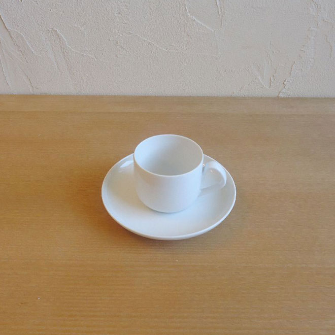 Henning Koppel / ヘニング・コッペル B&G　ホワイトコッペル  コーヒーカップ＆ソーサー サブ画像1
