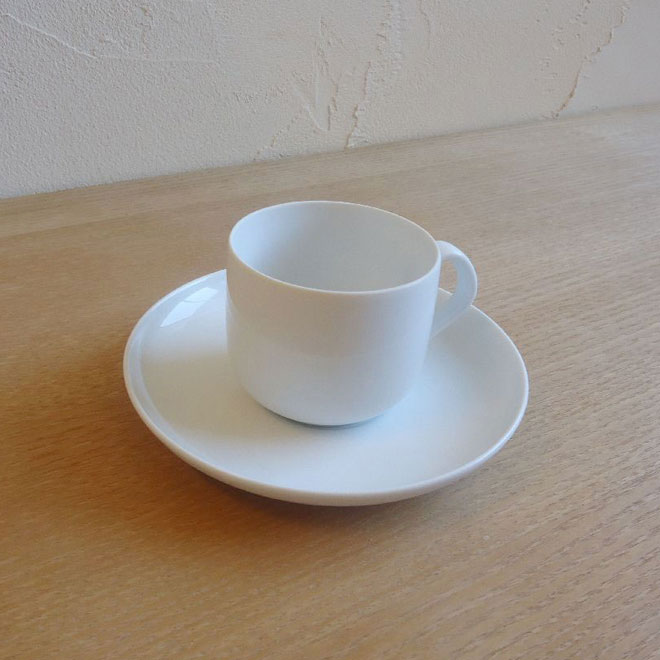 Henning Koppel / ヘニング・コッペル B&G　ホワイトコッペル  コーヒーカップ＆ソーサー サブ画像2