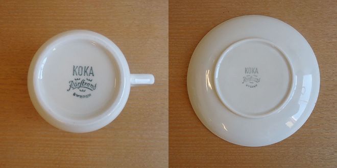 Hertha Bengtsson / ヘルサ・ベングトソン ロールストランド  コカ　ティーカップ＆ソーサー サブ画像5