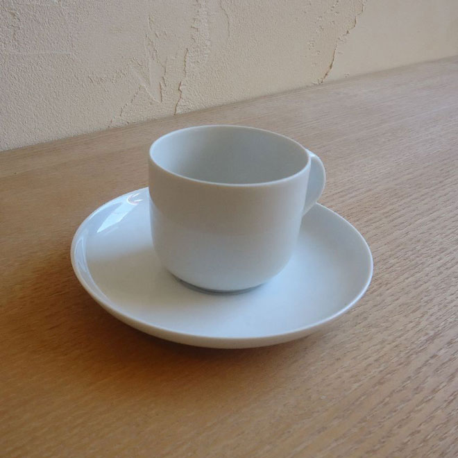Henning Koppel / ヘニング・コッペル B&G　ホワイトコッペル  コーヒーカップ＆ソーサー サブ画像2