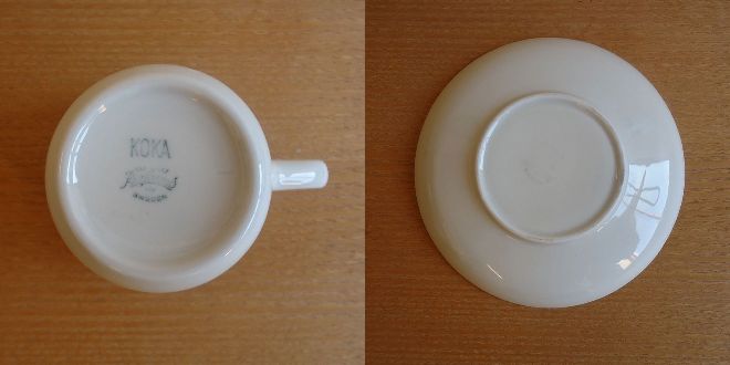 Hertha Bengtsson / ヘルサ・ベングトソン ロールストランド コカ コーヒーカップ&ソーサー サブ画像5