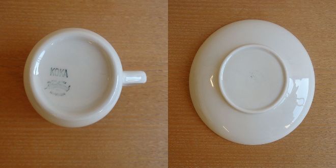 Hertha Bengtsson / ヘルサ・ベングトソン ロールストランド コカ コーヒーカップ&ソーサー サブ画像5