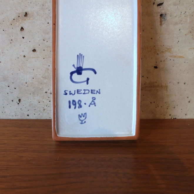 スティッグ・リンドベリ カーニバルプレート 陶芸家 | 北欧ビンテージ