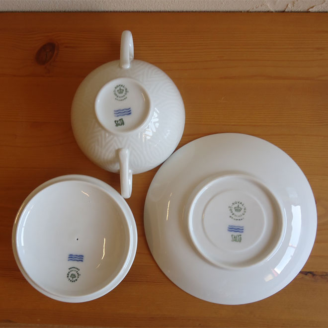 Axel Salto / アクセル・サルト ロイヤル・コペンハーゲン スープカップ＆ソーサー サブ画像3