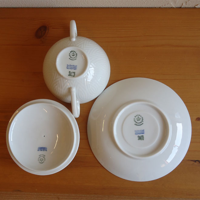 Axel Salto / アクセル・サルト ロイヤル・コペンハーゲン スープカップ＆ソーサー サブ画像3