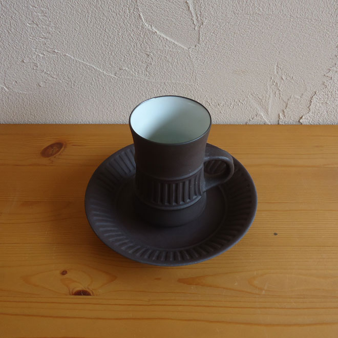 Jens.H.Quistgaard / イェンス・クイストゴー ダンスク フレームストーン カップ＆ソーサー サブ画像1