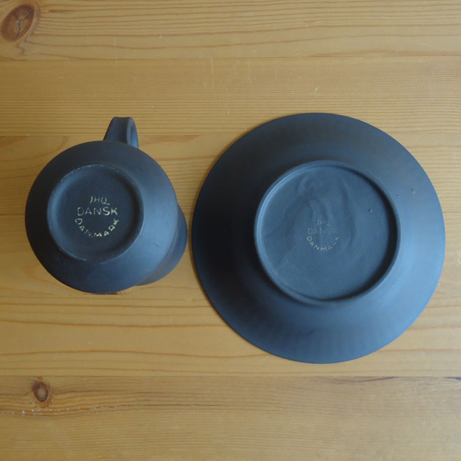 Jens.H.Quistgaard / イェンス・クイストゴー ダンスク フレームストーン カップ＆ソーサー サブ画像3