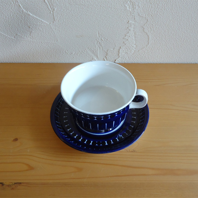 Ulla Procope / ウラ・プロコッペ ARABIA Valencia / ヴァレンシア ティーカップ&ソーサー 北欧ビンテージ雑貨 サブ画像1