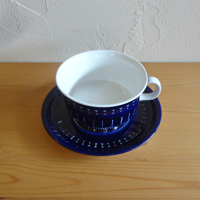 Ulla Procope / ウラ・プロコッペ ARABIA Valencia / ヴァレンシア ティーカップ&ソーサー 北欧ビンテージ雑貨 サブ画像1