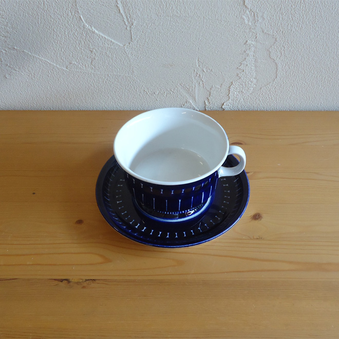 Ulla Procope / ウラ・プロコッペ ARABIA Valencia / ヴァレンシア ティーカップ&ソーサー 北欧ビンテージ雑貨 サブ画像1