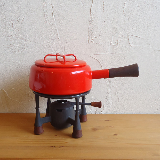 Jens.H.Quistgaard / イェンス・クイストゴー ダンスク コンロ付きフォンデュ鍋 北欧ビンテージ雑貨 メイン画像