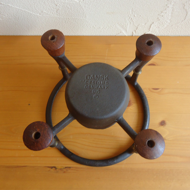 Jens.H.Quistgaard / イェンス・クイストゴー ダンスク コンロ付きフォンデュ鍋 北欧ビンテージ雑貨 サブ画像6