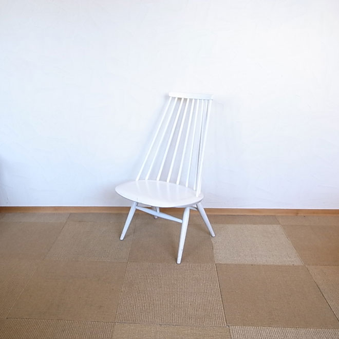 Ilmari Tapiovaara / イルマリ・タピオヴァーラ Edsby　Verken Mademoiselle　chair 【バーチ】 北欧ビンテージ家具 メイン画像