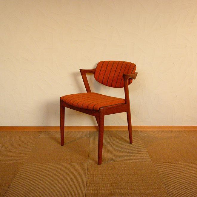 カイクリスチャンセン　no42 北欧ビンテージ　デンマーク　ヴィンテージ家具 北欧椅子 No.42 / カイ・クリスチャンセンの美しいチェア | ボー
