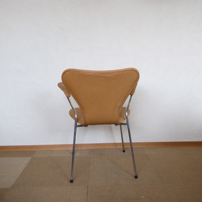 Arne Jacobsen / アルネ・ヤコブセン フリッツ・ハンセン 3207 セブンチェア　レザー 北欧ビンテージ家具 サブ画像1