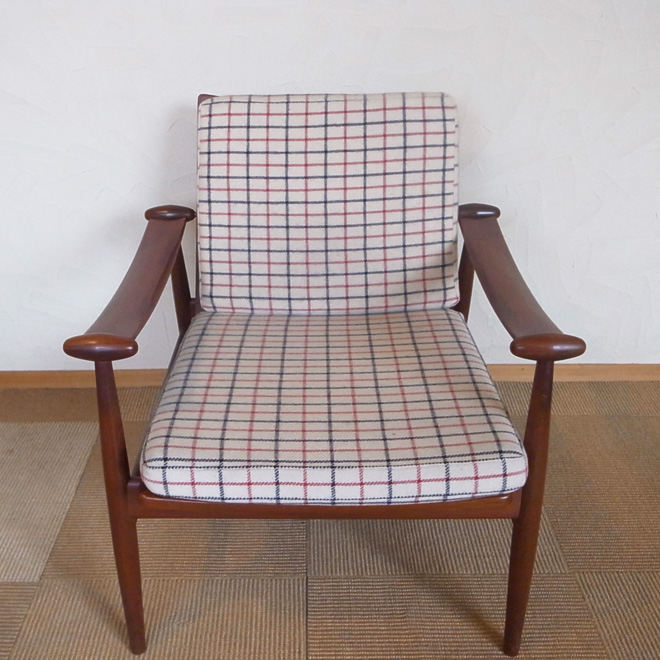 Finn Juhl / フィン・ユール フランス＆サン FD133 スペードチェア【チーク】 北欧ビンテージ家具 サブ画像3